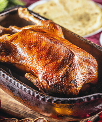 KROSSE GANS MIT KLASSISCHER FÜLLUNG 