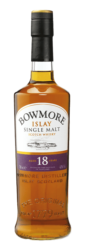 BOWMORE WHISKY<br />
18 YEARS