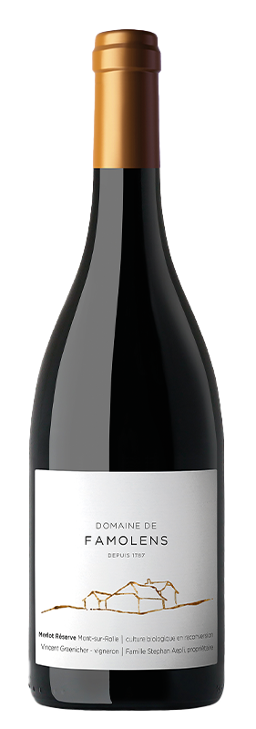 Famolens Merlot Réserve,<br />
Domaine de Famolens