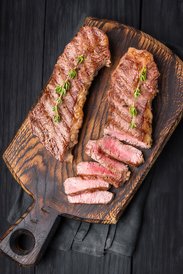 Pikantes Hüftsteak
