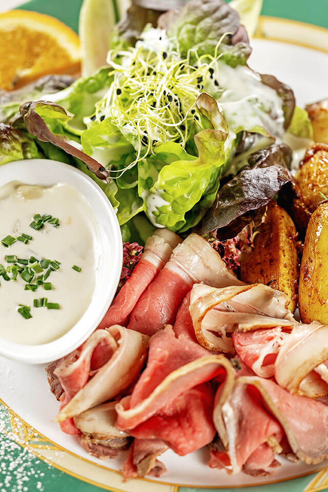 Sommerliches Roastbeef