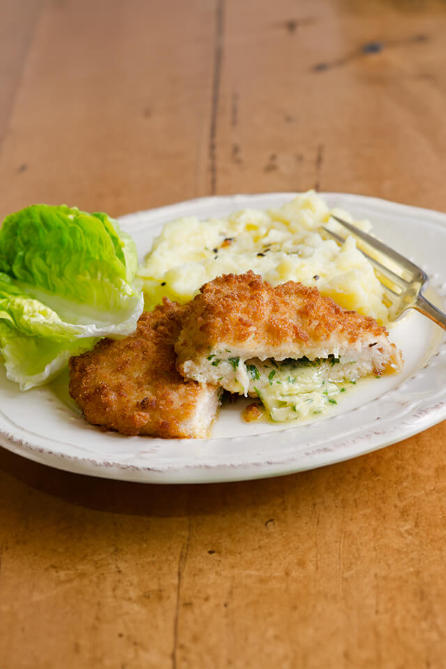 Cordon bleu Kräuterfrischkäse