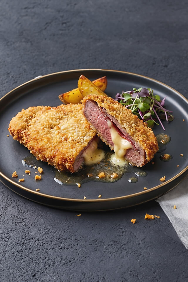 Cordon bleu vom Reh